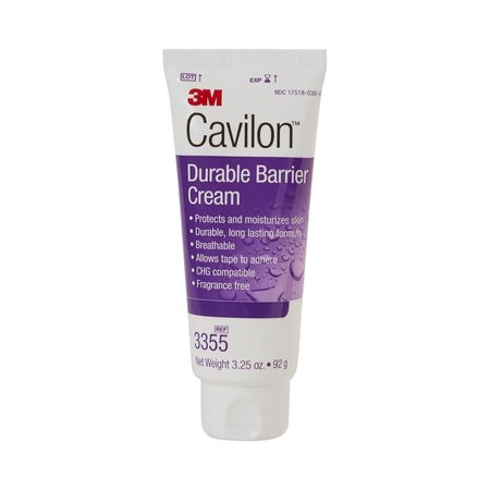 3M Cavilon Unscented Skin Protectant Cream 3.25 oz. Tube, PK 12 7100235990